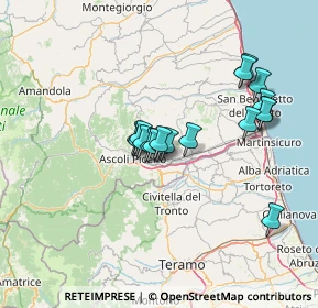 Mappa Via Emidio Luzi, 63100 Ascoli Piceno AP, Italia (11.61722)