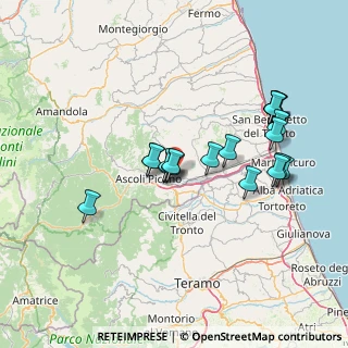 Mappa Via Emidio Luzi, 63100 Ascoli Piceno AP, Italia (14.4845)