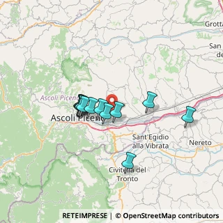 Mappa Via Luzi Emidio, 63100 Ascoli Piceno AP, Italia (5.5475)