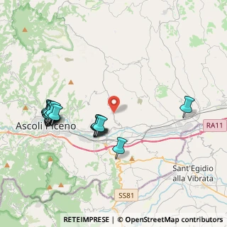 Mappa Via Luzi Emidio, 63100 Ascoli Piceno AP, Italia (4.534)