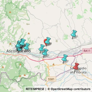 Mappa Via Luzi Emidio, 63100 Ascoli Piceno AP, Italia (4.63533)