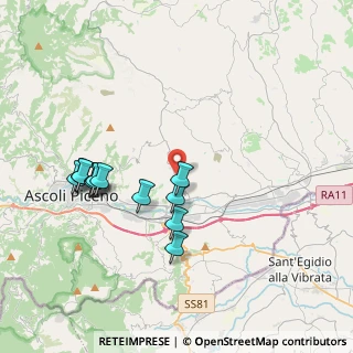 Mappa Via Luzi Emidio, 63100 Ascoli Piceno AP, Italia (3.90667)