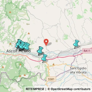 Mappa Via Luzi Emidio, 63100 Ascoli Piceno AP, Italia (4.69667)