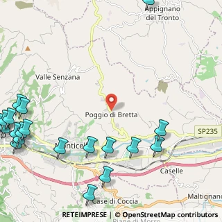 Mappa Via Luzi Emidio, 63100 Ascoli Piceno AP, Italia (3.57)