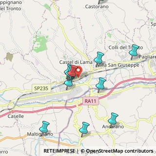 Mappa Via Monte Lieto, 63100 Ascoli Piceno AP, Italia (2.16636)