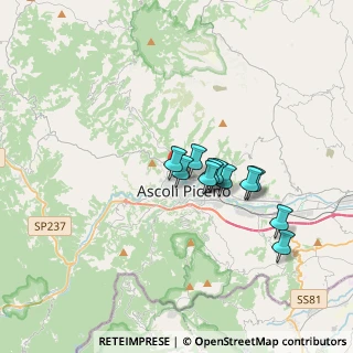 Mappa Via di Faiano, 63100 Ascoli Piceno AP, Italia (2.70545)