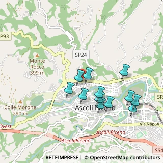 Mappa Via di Faiano, 63100 Ascoli Piceno AP, Italia (0.91333)