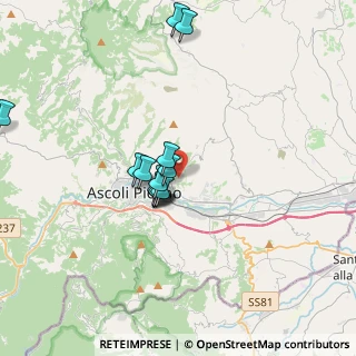 Mappa Via del Giordano, 63100 Ascoli Piceno AP, Italia (3.12)