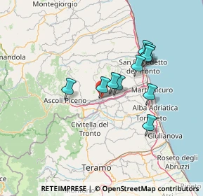 Mappa Via Ancaranese, 63100 Ascoli Piceno AP, Italia (12.03727)