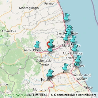 Mappa Via Ancaranese, 63100 Ascoli Piceno AP, Italia (15.75778)