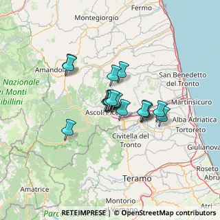 Mappa Via delle Zeppelle, 63100 Ascoli Piceno AP, Italia (8.76176)