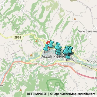 Mappa Via Pio Semproni, 63100 Ascoli Piceno AP, Italia (1.34818)