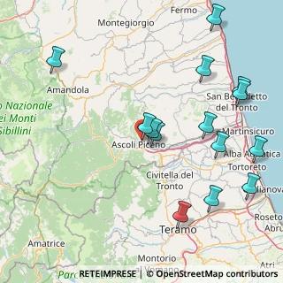 Mappa Via Tagliamento, 63100 Ascoli Piceno AP, Italia (20.13)