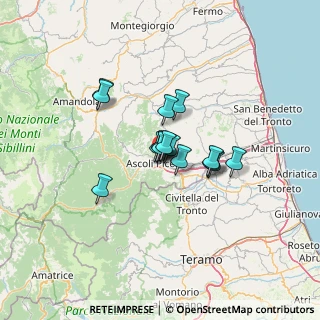 Mappa Via Tagliamento, 63100 Ascoli Piceno AP, Italia (8.23563)
