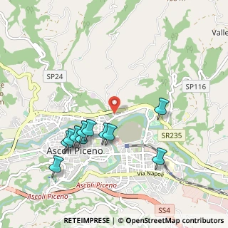 Mappa Via Tagliamento, 63100 Ascoli Piceno AP, Italia (1.04273)