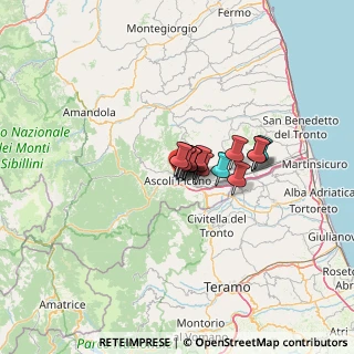 Mappa Via Podgora, 63100 Ascoli Piceno AP, Italia (6.17)