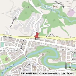Mappa Viale Marcello Federici, 19, 63100 Ascoli Piceno, Ascoli Piceno (Marche)