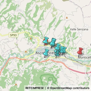 Mappa Via Podgora, 63100 Ascoli Piceno AP, Italia (1.33)