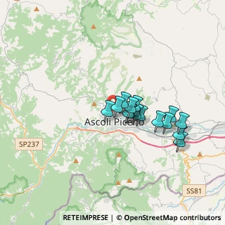 Mappa Via Podgora, 63100 Ascoli Piceno AP, Italia (2.80133)