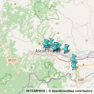 Mappa Via Podgora, 63100 Ascoli Piceno AP, Italia (2.55636)