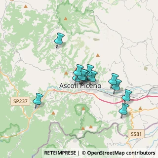 Mappa Via Podgora, 63100 Ascoli Piceno AP, Italia (2.81077)