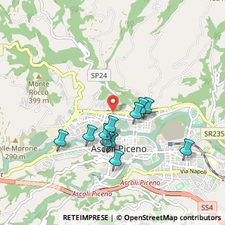 Mappa Via Podgora, 63100 Ascoli Piceno AP, Italia (0.87273)