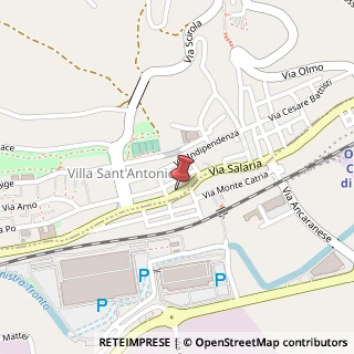 Mappa Via Frascati, 3, 63082 Castel di Lama, Ascoli Piceno (Marche)