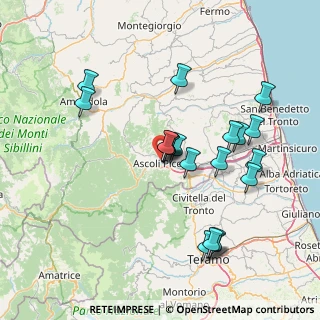 Mappa Via Galie, 63100 Ascoli Piceno AP, Italia (15.0355)