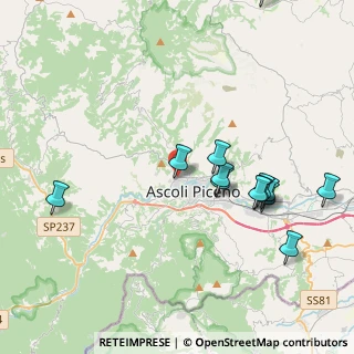 Mappa Via Galie, 63100 Ascoli Piceno AP, Italia (4.56846)