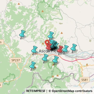 Mappa Via Galie, 63100 Ascoli Piceno AP, Italia (2.2345)