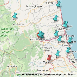 Mappa Via Arno, 63100 Ascoli Piceno AP, Italia (19.97357)