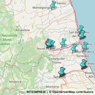 Mappa Via Arno, 63100 Ascoli Piceno AP, Italia (20.6045)