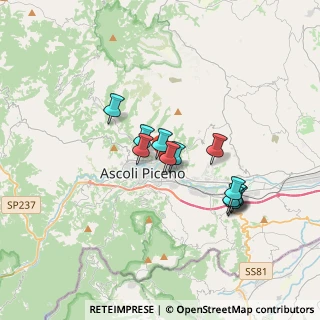 Mappa Via Arno, 63100 Ascoli Piceno AP, Italia (2.95)