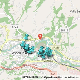 Mappa Via Arno, 63100 Ascoli Piceno AP, Italia (1.0265)
