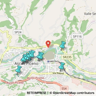 Mappa Via Arno, 63100 Ascoli Piceno AP, Italia (1.15)