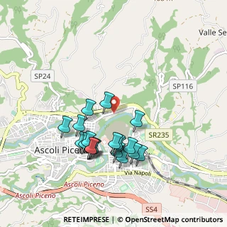 Mappa Via Arno, 63100 Ascoli Piceno AP, Italia (0.917)