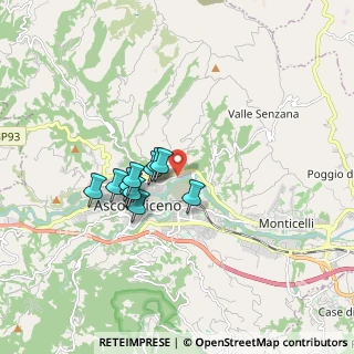 Mappa Via Arno, 63100 Ascoli Piceno AP, Italia (1.33364)