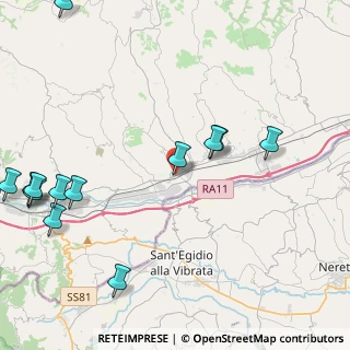 Mappa Via Monte Bove, 63100 Campolungo-Villa Sant'Antonio AP, Italia (5.91615)