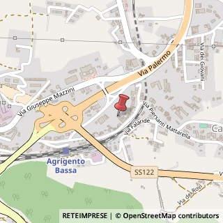 Mappa Via Pier Santi Mattarella, 179, 92100 Agrigento, Agrigento (Sicilia)