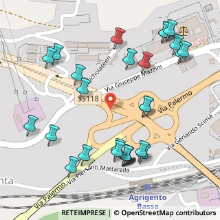 Mappa Via Mazzini, 92100 Agrigento AG, Italia (0.17143)