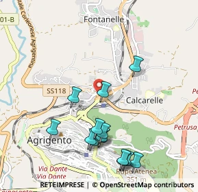 Mappa Via Mazzini, 92100 Agrigento AG, Italia (1.22214)