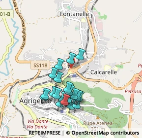 Mappa Via Mazzini, 92100 Agrigento AG, Italia (1.022)