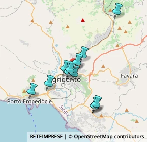 Mappa Via Mazzini, 92100 Agrigento AG, Italia (3.4325)