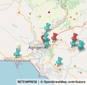 Mappa Via Mazzini, 92100 Agrigento AG, Italia (5.49)