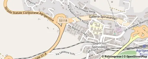 Mappa Agrigento