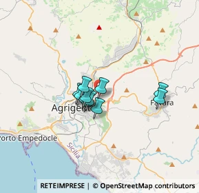 Mappa Via Quartararo Pittore, 92100 Agrigento AG, Italia (2.38818)