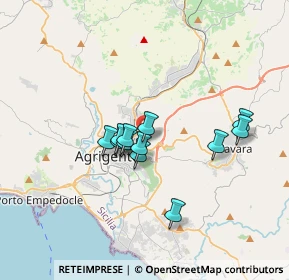 Mappa Via Quartararo Pittore, 92100 Agrigento AG, Italia (2.94)