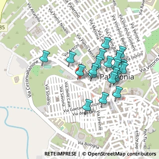 Mappa Via Sondrio, 95046 Palagonia CT, Italia (0.2275)