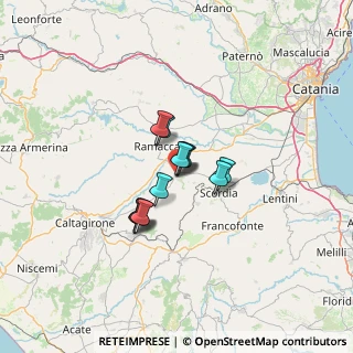 Mappa Sn incrocio, 95046 Palagonia CT, Italia (8.90833)
