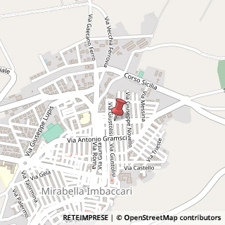 Mappa Via Salvatore Politini, 117, 95040 Mirabella Imbaccari CT, Italia, 95040 Mirabella Imbaccari, Catania (Sicilia)